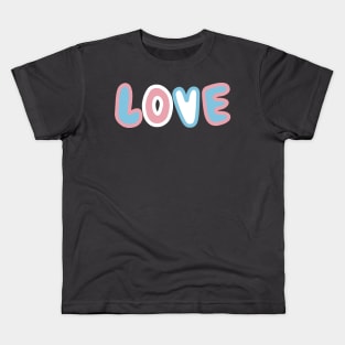 transgender love Kids T-Shirt